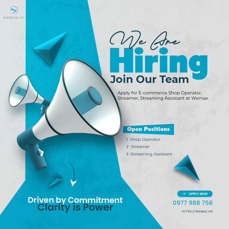 [CAREERS] Apply for Livestream Operations Specialist at Wemax